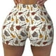 thumbnail image 2 of Fotbe Guitar Shorts Sin Costuras – Shorts Deportivos de Cintura Alta para Mujer, Elásticos para Gimnasio, Yoga, Running o Ciclismo-Small, 2 of 8