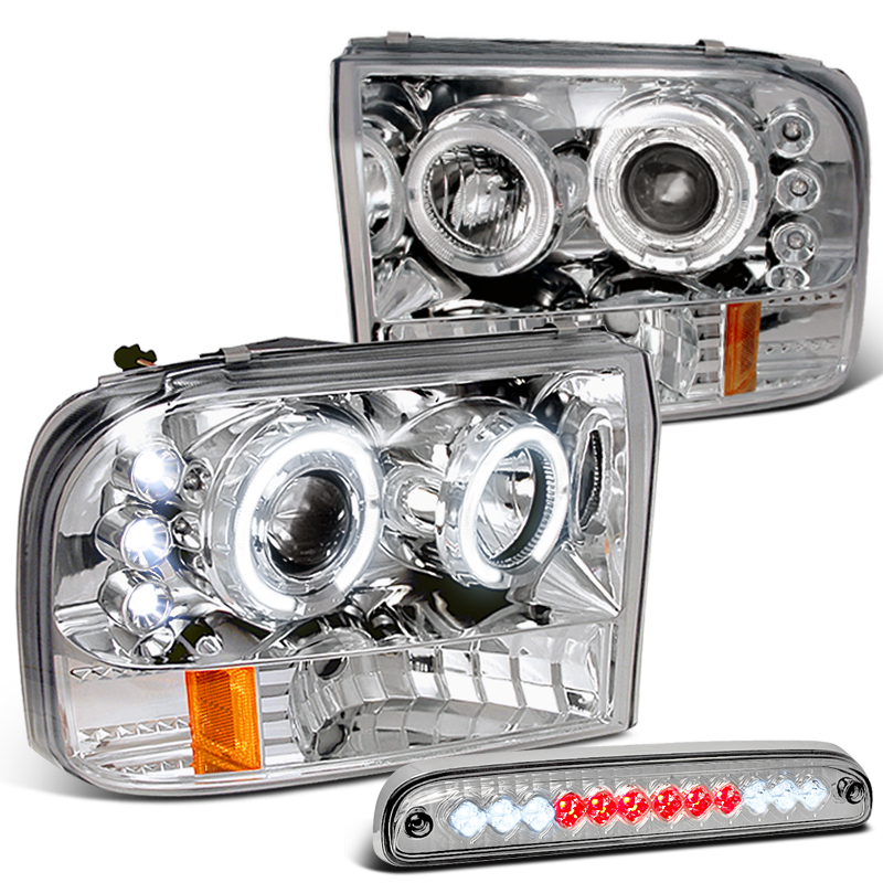 Spec-D Tuning For 1999-2004 Ford F250 F350 F450 F550 Halo ... 2002 ford f350 headlight wiring 