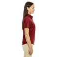 thumbnail image 2 of Core 365 Optimum Ladies' Short Sleeve Twill Shirt Button Down 78194, 2 of 3
