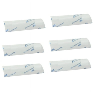 6 Sets Horizontal Blinds Replacement Slats, White Blind Repair Tabs, Fixers for