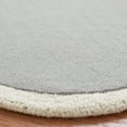 thumbnail image 2 of SAFAVIEH Kids Gladys Cloud Shape Wool Area Rug, Grey/Ivory, 3' x 5' Swivel, 2 of 6