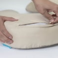 thumbnail image 5 of Almohada Lactancia CHIQUIMUNDO Velvet Greige 56 x 45 cm, 5 of 5
