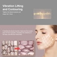 thumbnail image 3 of Maoww Face Lifting Device V-line Rechargeable Adjustable Facial Slimming Vibration Massager Portable Microcurrent Massage Red, 3 of 6