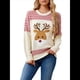 thumbnail image 1 of Suéteres Navideños Feos para Mujer, Lindos, Peludos y Divertidos, Suéter de Punto para Fiestas de Invierno y Fiestas Navideñas. Beige L, 1 of 10