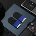 thumbnail image 4 of Manga De Las Yemas De Los Dedos Manga de dedo para juegos para PUBG Game Controller Glove Fingertips (negro + azul), 4 of 6