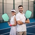 thumbnail image 6 of Pickleball Paddles Set,Pioneer Flower Floral Print Pattern Fiberglass Surface Pickleball Racket Set with 2 Indoor Outdoor Pickleball Balls and Pickleball Bag,Pickle-ball Equipment, 6 of 6