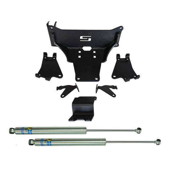 Superlift 2023 Ford F-250/350 Dual Steering Stabilizer with Bilstein Stabilizers - No lift required