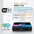 thumbnail image 3 of Android TV Box TV98, Android 12.1 H313 4K 60FPS HDR10 Quad Core 2G+16G 2.4G & 5G - Google Store, 3 of 5