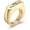 Gold-MOM-NO.9, variant on Stainless Steel Simple Style Cremation Urn Ring for Ashes for Women Waterproof Locket Rings Memorial Jewelry Cremation Jewelry Urn Ring