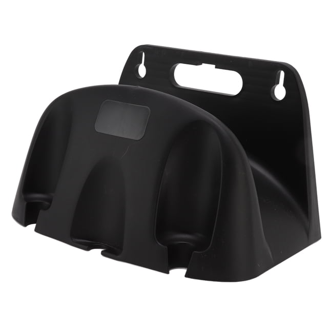 Support de Tuyau d'Arrosage, Durable, Résistant au Froid, Support Mural pour Irrigation de Jardin pour Tubes de 20m Noir