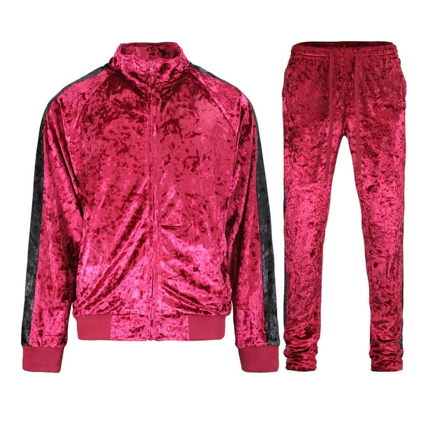velvet tracksuit pants