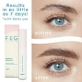 thumbnail image 2 of FEG Pro Eyelash & Eyebrow Enhancer Serum Bundle, 2 of 8