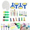 thumbnail image 4 of Kids Graffiti Brushes, Sponge Paint Brush Set Convenient Practical Exquisite Patterns  for Christmas Thanksgiving Birthday, Children's Gifts for Children, 4 of 8