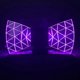 thumbnail image 2 of 1PC Acrylic Luminous Bow Tie Festival Party Tie Decor Party Costume Accessory, 2 of 4