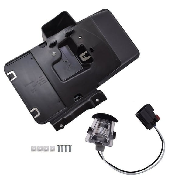 Rear License Plate Mounting Holder Bracket Fit for 2007-2017 Jeep Wrangler JK