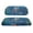 Sea Turtle, variant on Aplkyhs Cow Sunflower Golf Cart Seat Cover Anti-Hot Cow Print Club Car Backrest Bottom Seat Cover Breathable Club Car Seat Covers Suitable for All Seasons Golf Cart Blanket