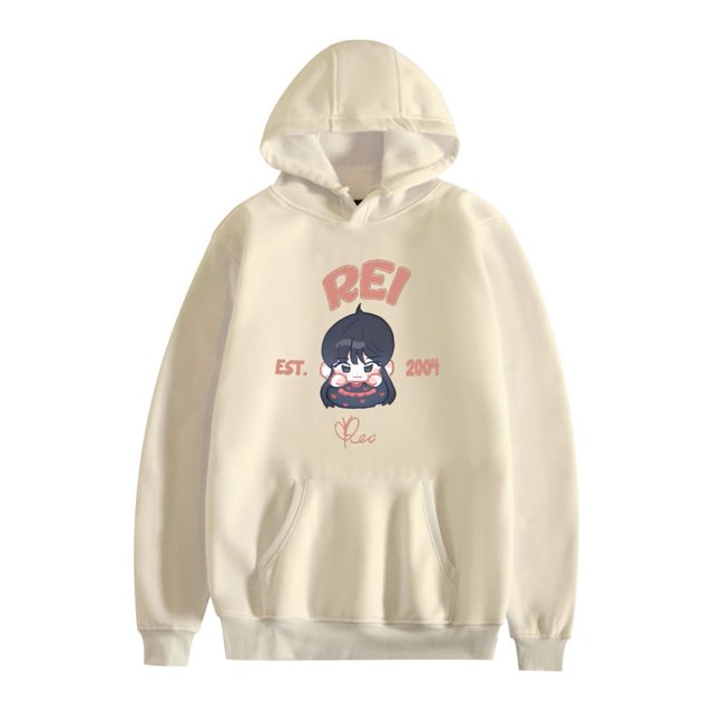 EST Cute Cartoon Print Hoodies For Unisex Comfort Hoodies