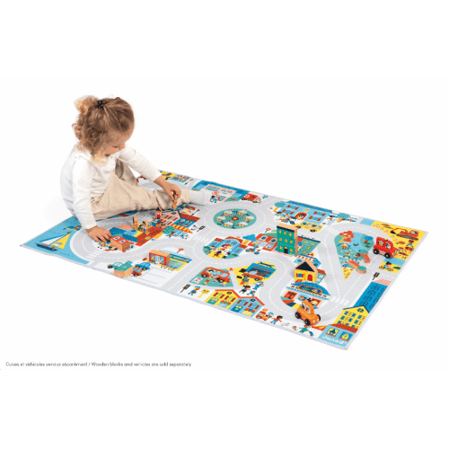 Janod Crossroads City Playmat