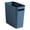 Blue, variant on CEORPER Square Shape Open Top Garbage Bin Lidless Waste Basket Bathroom Trash Can