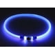 thumbnail image 2 of RECHARGEABLE LED PET GLOW COLLAR night safety adjustable flash light-up FOR dog, 2 of 3