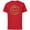 Red, variant on Marvel 85th Anniversary We Are Groot Iron Man Helmet Logo - Short Sleeve Cotton T-Shirt for Adults - Customized-Natural