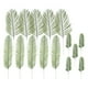 thumbnail image 4 of 15 hojas artificiales de plantas, hojas falsas de vegetación, hojas de palmera tropical, 4 of 5