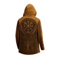thumbnail image 6 of Gyexs Kids Boys Christian Hoodies Norse Mythology Hooded Cloak Gothic Style Outerwear Brown 11-12 Years, 6 of 7