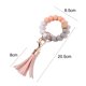 thumbnail image 2 of Dinheiro Pulsera de cuentas de silicona, colgante de llavero, 2 of 5