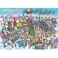 thumbnail image 2 of DoodleTown - 12 Days of Christmas 1000-Piece Puzzle, 2 of 2