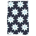 thumbnail image 2 of Simply Daisy 16" x 25" Christmas Stars 1 Geometric Print Hand Towel, 2 of 2
