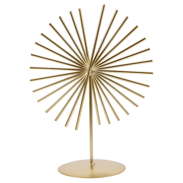 Metal Sculpture Abstract Metal Lines Statue Table Metal Craft Decoration Modern Desk Sculpture Decor