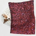 thumbnail image 6 of Yiaed Red Glitter Print Dog Blankets-Cat Blanket Washable for Couch Protection,Puppy Blanket, Soft Plush Reversible Throw Furniture Protector-Small, 6 of 8