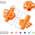 thumbnail image 2 of Paquete de 6 empuñaduras de lápiz para niños, agarres de lápiz de escritura a mano, herramienta de corrección de postura de agarre de ayuda para escritura de lápiz para niños pequeños con ne, 2 of 5