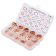 thumbnail image 3 of XingJian LLC Flat Sealing Ring Red Copper Gasket - 150pcs, 3 of 10