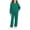21# Green, variant on Girls 2 Piece Outfits Sweatsuits Zip Up Hoodie Sweatshirt and Sweatpant Tracksuit Jogger Set Lounge Set Sweat Suit, Black, 5-6 Years