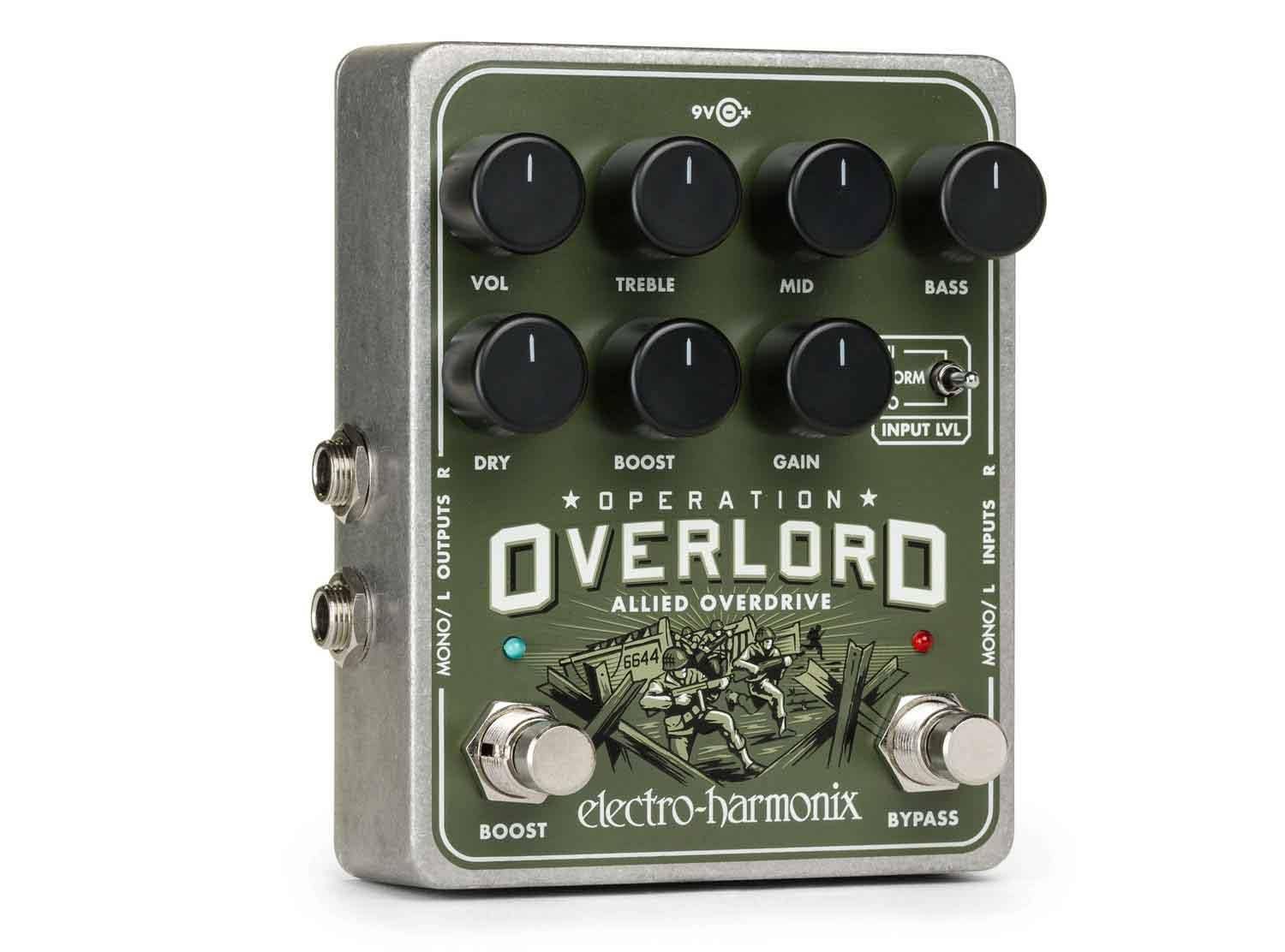 Electro-Harmonix Operation Overlord Overdrive Pedal