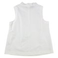 thumbnail image 2 of Alfani blusa sin mangas sólida para mujer, blanco, grande, 2 of 2