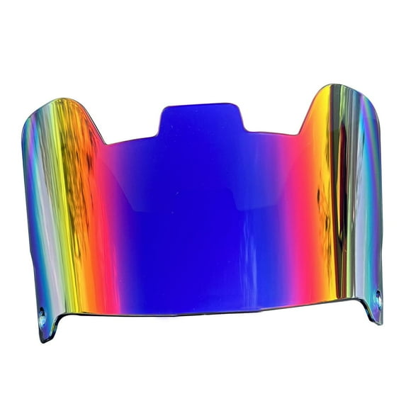 bedienty Football Visor Durable Helmet Mask Football Mask Visor Face for Adults Youth Blue