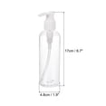 thumbnail image 2 of Unique Bargains 200mL Airless Pump Bottles 6 Pack Portable Refillable Dispenser Containers for Travel Shampoo Lotion, Clear, 2 of 5