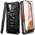 thumbnail image 5 of Nagebee Case for Samsung Galaxy A52s 5G/A52 5G/A52 4G LTE with Tempered Glass Screen Protector (Maximum Coverage), Full-Body Protective Shockproof [Military-Grade], Heavy-Duty Durable Case (Black), 5 of 5