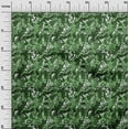 thumbnail image 3 of oneOone Silk Tabby Green Fabric Abstract Diy Clothing Quilting Fabric Print Fabric By Yard 42 Inch Wide, 3 of 4