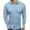 12# Light blue, variant on Huresd Men's Long Sleeve Button Up Shirts Solid Slim Fit Casual Business Formal Dress Shirt Dark Blue L