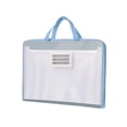 thumbnail image 2 of Accordion File Organizer Expanding File Folder with Zipper Compartments, Multi Layer Storage Portable Handle Durable Design, for Students Office Documents School Supplies Organization, 2 of 5