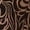 Black Khaki Scroll, variant on Women's Plus Size Everyday Stretch Knit Wide Leg Crop Pant