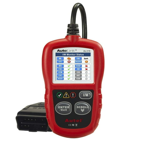 Autel AutoLink AL319 OBD2 Scanner Car Diagnostic Code Reader Automotive Engine Fault CAN Scan (Best Code Reader 2019)