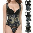 thumbnail image 2 of Top de Corsé Para Mujer Fajas Bodyshaper Control de Barriga Tallas Grandes Bustier Lencería Para Cosplay Vestido Bustier Top Ropa Interior Gótica Erógena Odeerbi ODB142685, 2 of 9