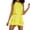 Yellow, variant on Women Solid Chiffon Ruffle Sleeveless Jumpsuit Casual Clubwear Wide Leg Pants Homecoming Pants Outfit Junior Seasonal Attire Overhauls Women Lack Jumpsuit Pantsuit Rompers for Women Women Rompers