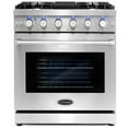 thumbnail image 3 of Cosmo 30 in. Gas Range & Range Hood & Dishwasher & Refrigerator Set, 3 of 38