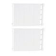 thumbnail image 1 of DOLITY 2pcs Heavy Duty Metal Shelf Organizer,Expandable Closet Shelf & Rod,Space Saver, 1 of 9
