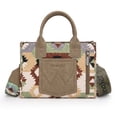 thumbnail image 7 of Montana West Women's Wrangler Purse - Stylish Western Aztec Tote Bag with Guitar Strap Boho Chic Design for Every Occasion, Green, 7 of 7
